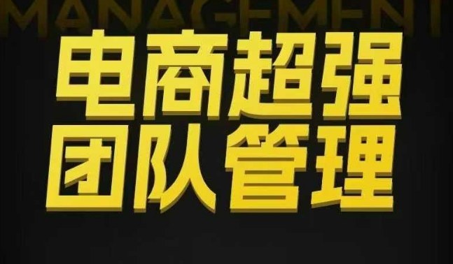 电商超强团队管理,组织绩效,到用人执行,分权合伙